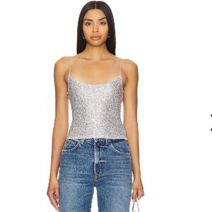 Alviso Silver Tank Top